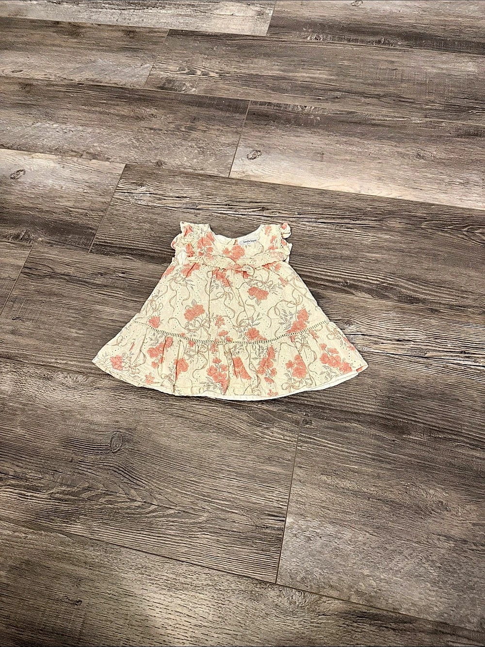 haute hippie Floral Baby Dress Size 3-6M Like New